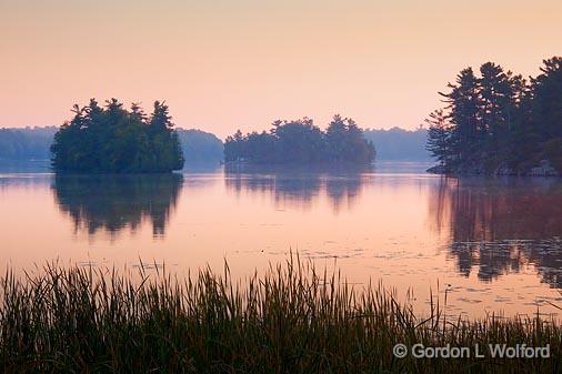Charleston Lake At Sunrise_21560.jpg - Photographed at Outlet, Ontario, Canada.